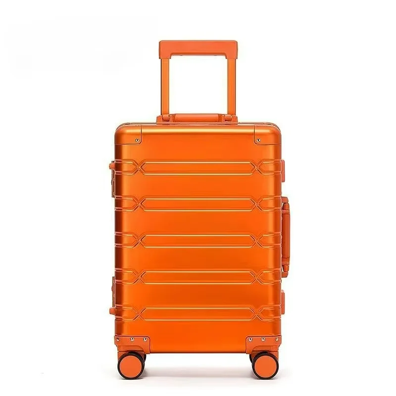 Traveltrolley Bagage 20 ''Handbagage Koffer Reistassen Rollende Bagage Aluminium-Magnesiumlegering Reiskoffer