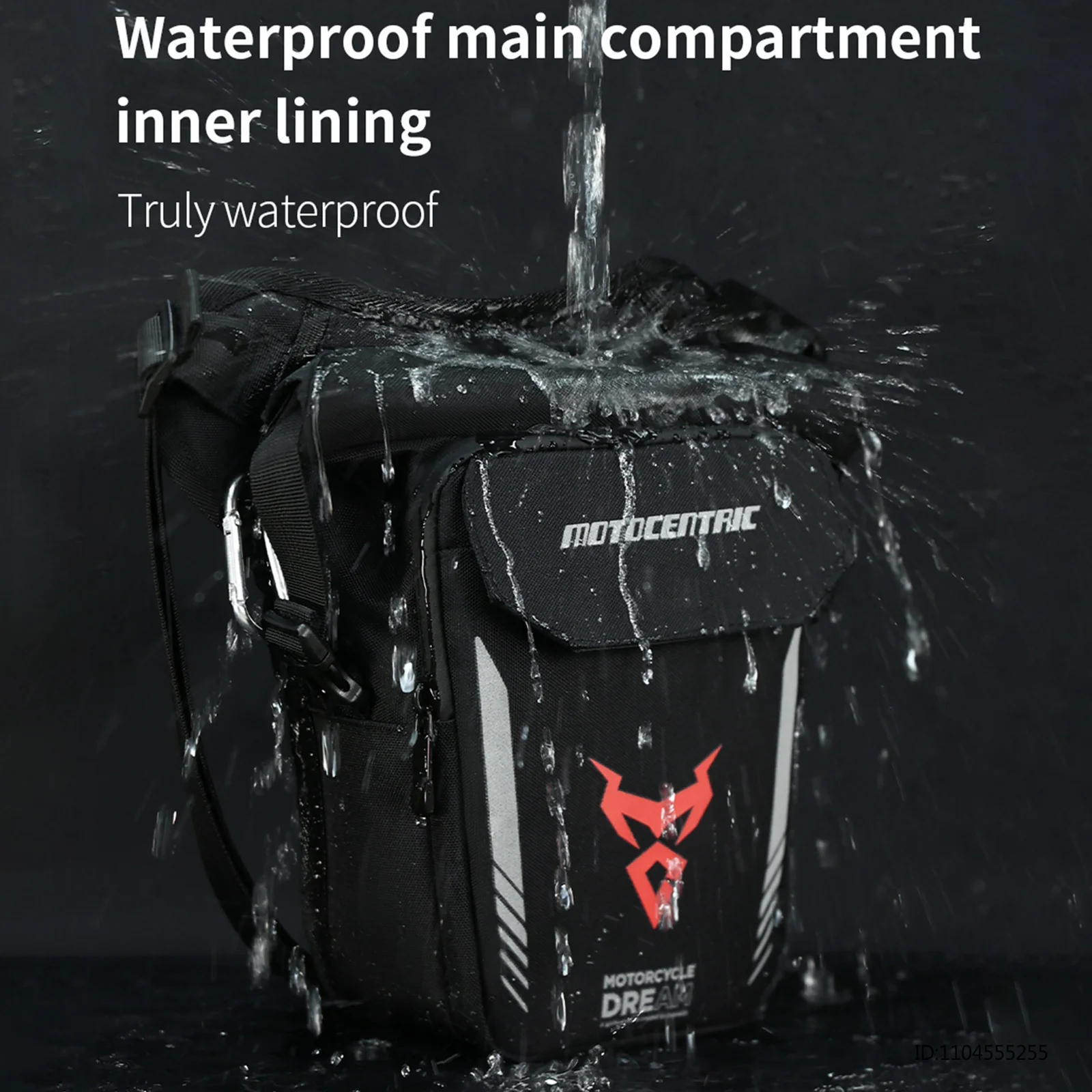 New Motorcycle Leg Bag Waterproof Biker Motorbike Thigh Leg Bag Men Women Large Capacity Motorcycle Drop Leg Bag Luggage