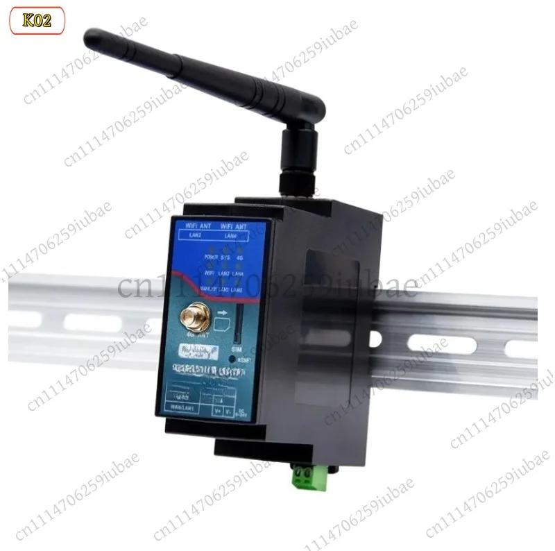 df 9809M Industrial 4G LTE Modem WIFI Router Din-Rail Mount Gateway Unlocked M2M Machine