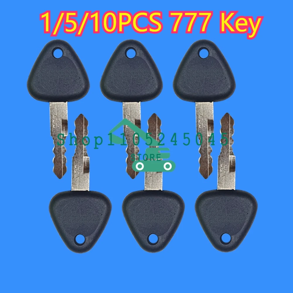 

1/5/10PCS Ignition Keys for 777 Excavator Keys Grader Dozer Dumper High Quality