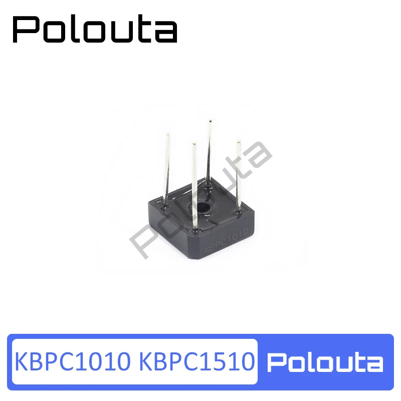 Placa de proteção retificadora de ponte retificadora, 10-2kbpc1010 192kbpc1510 10a15a 1000v