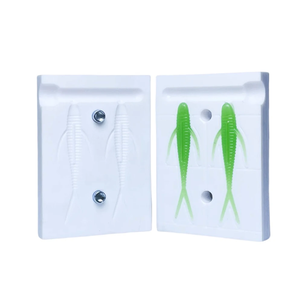 Custom-made Fish Bait Mold T-tail Soft Lure 5.5cm/6.5cm Bright Green Floating Lure 3D Printed CNC Machining