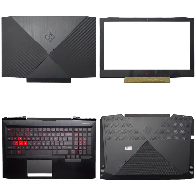 

New Original For HP OMEN 3 15-CE TPN-Q194 Laptop LCD Back Cover Front Bezel Upper Palmrest Bottom Case Keyboard