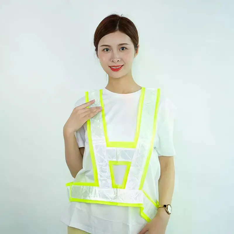 

New Unisex Summer Mesh Safety Vest Multi-Scenario Durable Breathable Zippered Pockets For Enhanced Comfort And Safety