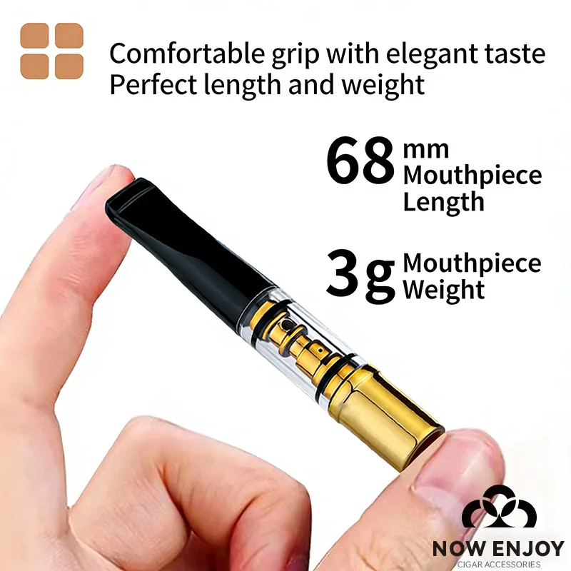 

NOW ENJOY New 5PCS Reduce Tar Smoke Holder Smoking Accessories Reusable Mouthpiece Tar Filter Oral Care Tobacco Tar Clean