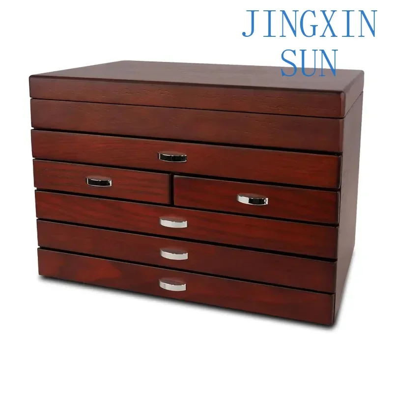 women organizers small bulk full length mirror stand up vintage gift Large Wooden Jewelry Box