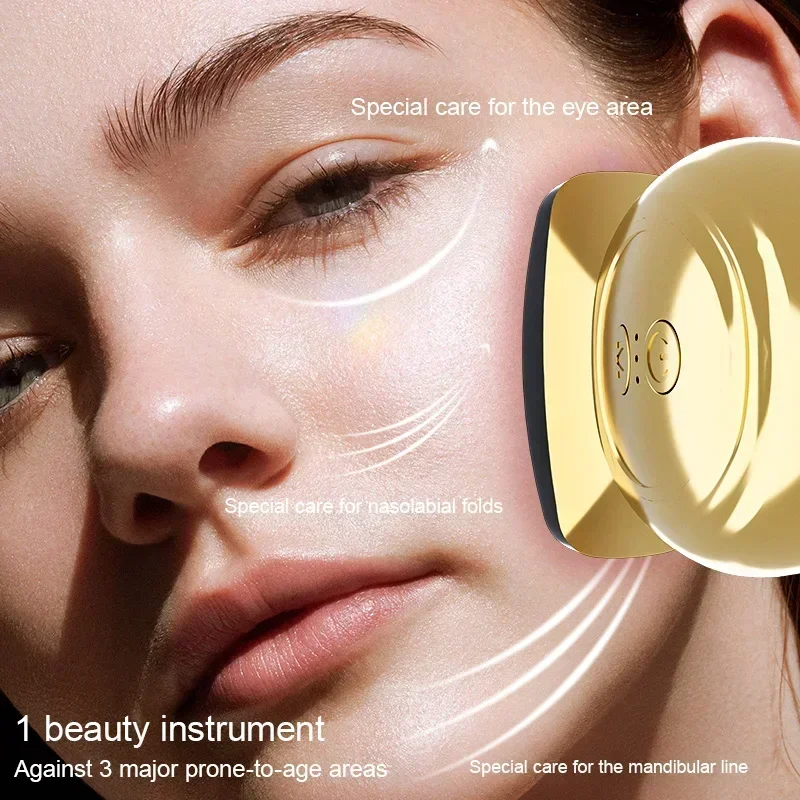 เครื่องนวดหน้าไฟฟ้ายกกระชับผิวหน้า Microcurrent Sonic Rf ยกกระชับผิวต่อต้านริ้วรอยนวดผิวอุปกรณ์ความงาม