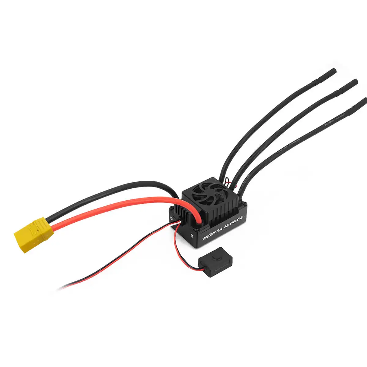 ZTW New 32-Bit ESC Beast G2 SL 120A 2-4S Brushless Speed Control Built-in 6/3A BEC 3660 4200KV Motor Combo For 1/10 SCT RC Car