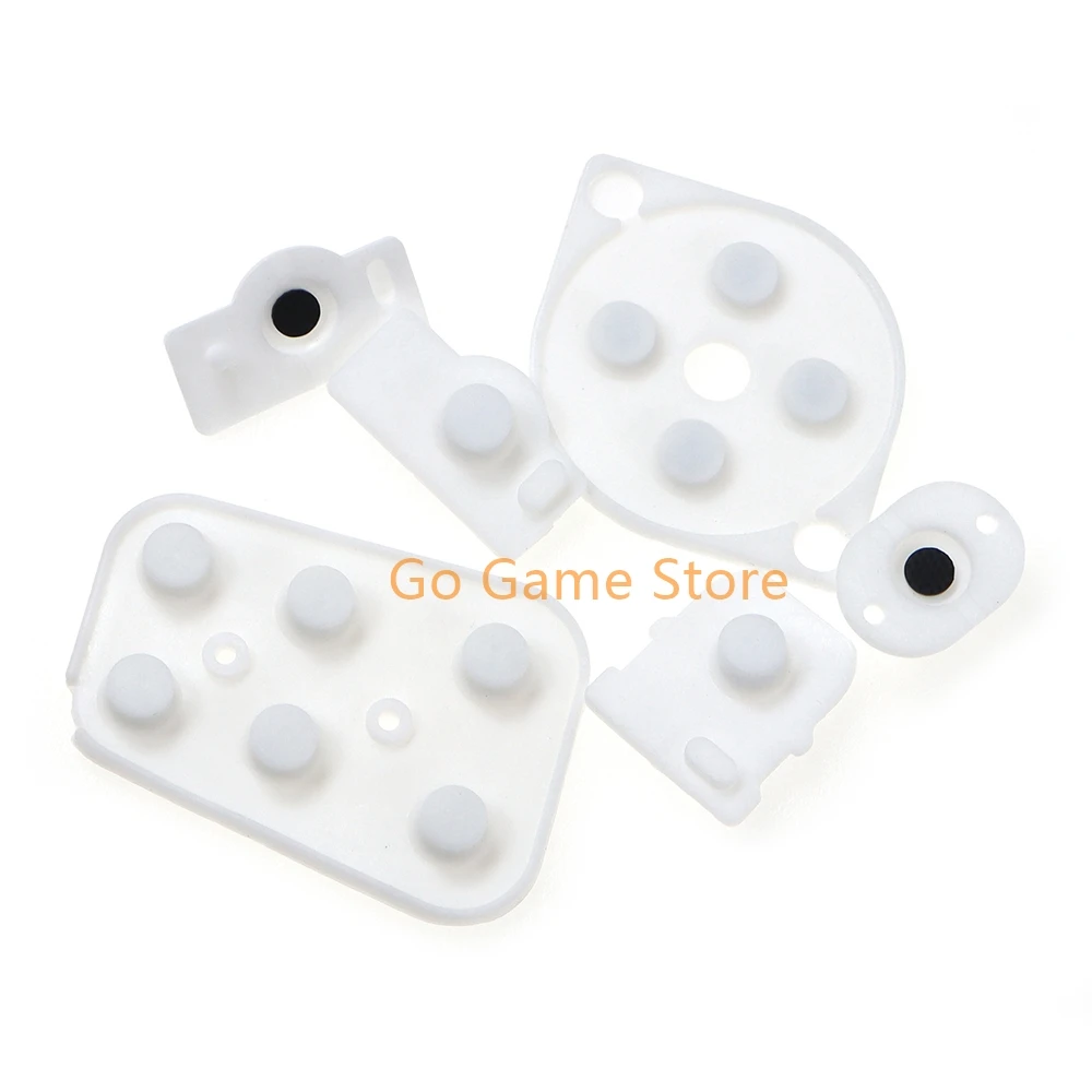 200sets/lot For N64 Controller Joy Pad Silicon Pad Conductive Button Rubber Repair Parts