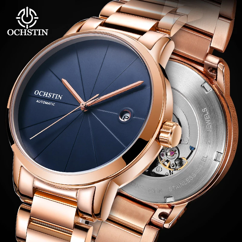 Ochstin New 2024 Master Series Business High end Light Luxury Fully Automatic Mechanical Movement Men\'s Mechanical Watch