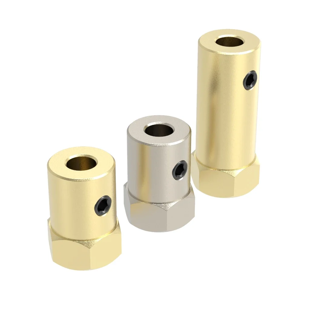 12Mm Band Connector Hexagon Koppeling 2Mm/3Mm/4Mm/5Mm/6Mm/7Mm/8Mm Hex Adapter Voor Rc Auto 'S Verbindende Onderdelen