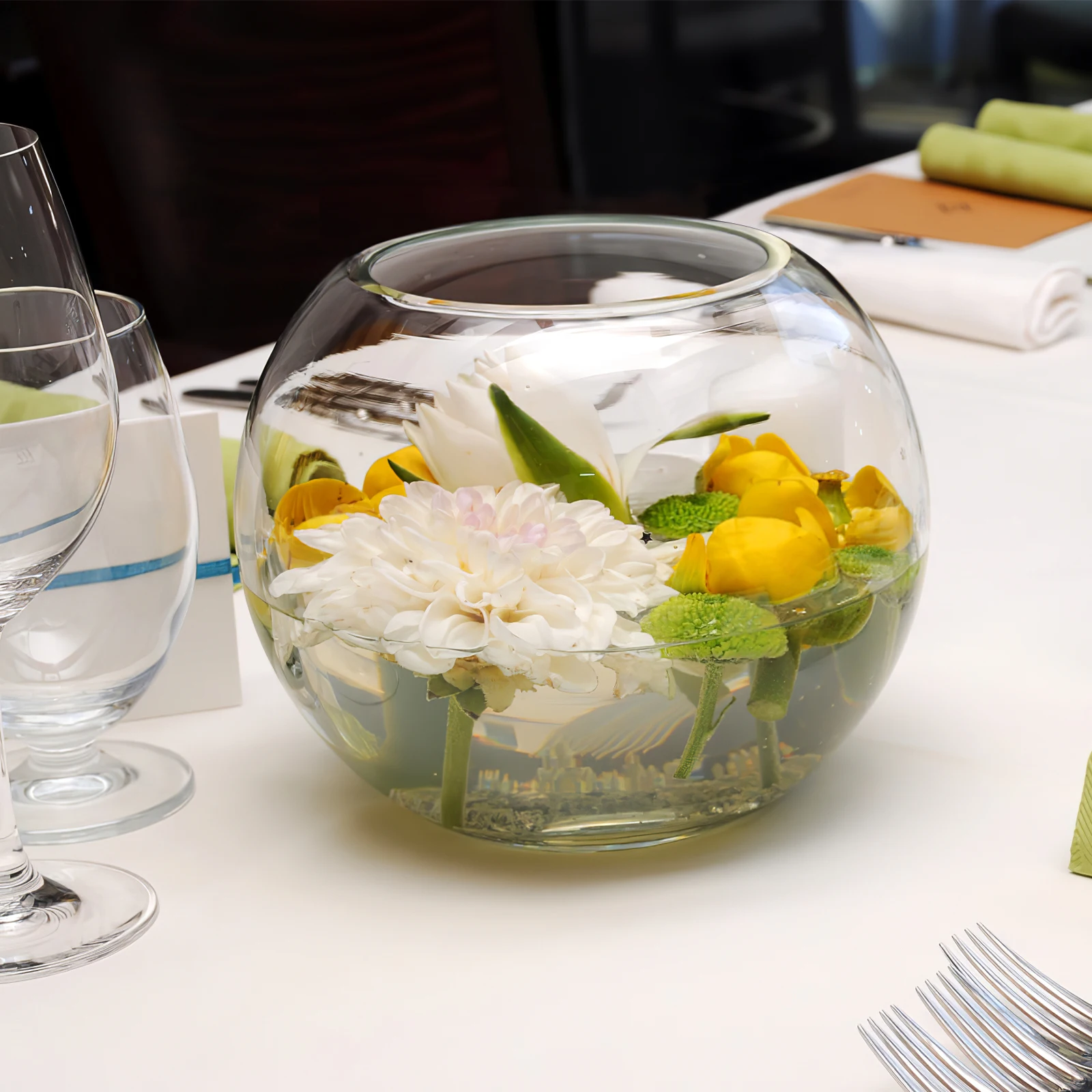 

Hydroponics Plant Water Absorption Glass Pot Transparent Self Watering Planter Large Built in Reservoir Rope Prevent Root Rot