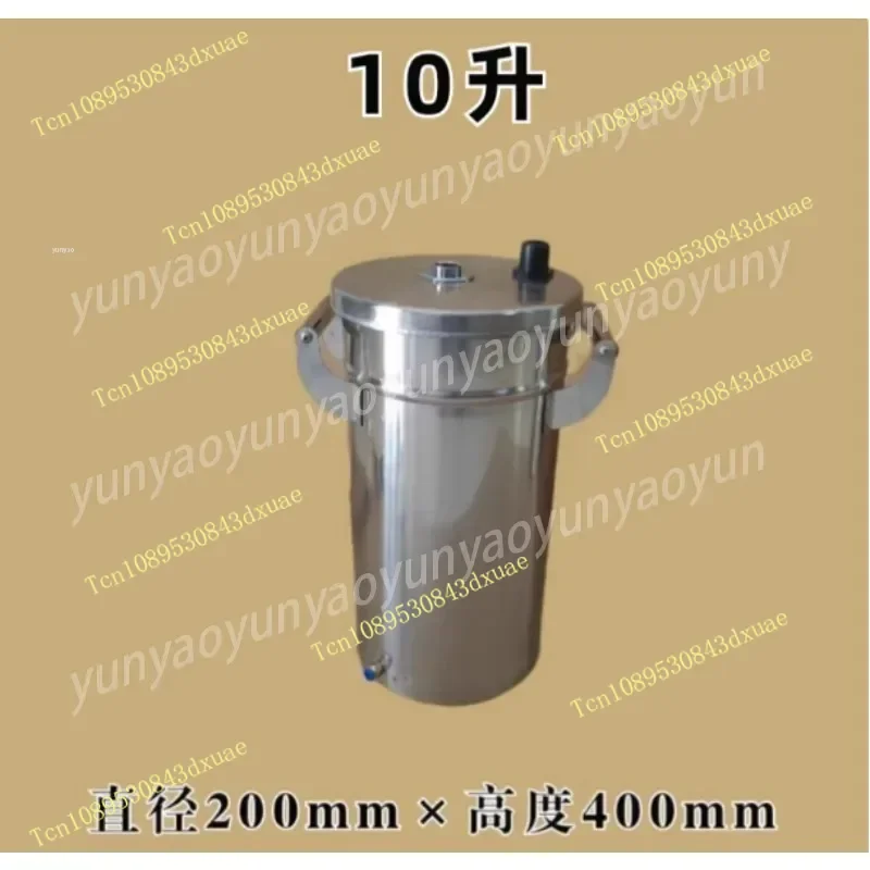 10L Stainless Steel Square Powder Hopper, Test Fluidizing Hopper