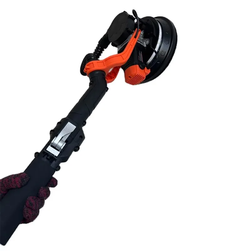 ASP-7238B Smart LED 225mm Electric Drywall Sander Machine with Self-Suction Vacuum Cleaner 230V Rated Voltage