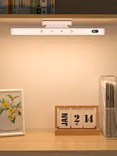 LED Touch Table Lamp Magnetic Desk Lamp Bulit-in 2500mAh Battery for Reading Cabinet Mirror Bedside Rechargeable Night Lights LED Touch Table Lamp Magnetic Desk Lamp Bulit-in 2500mAh Battery for Reading Cabinet Mirror Bedside Rechargeable Night Lights