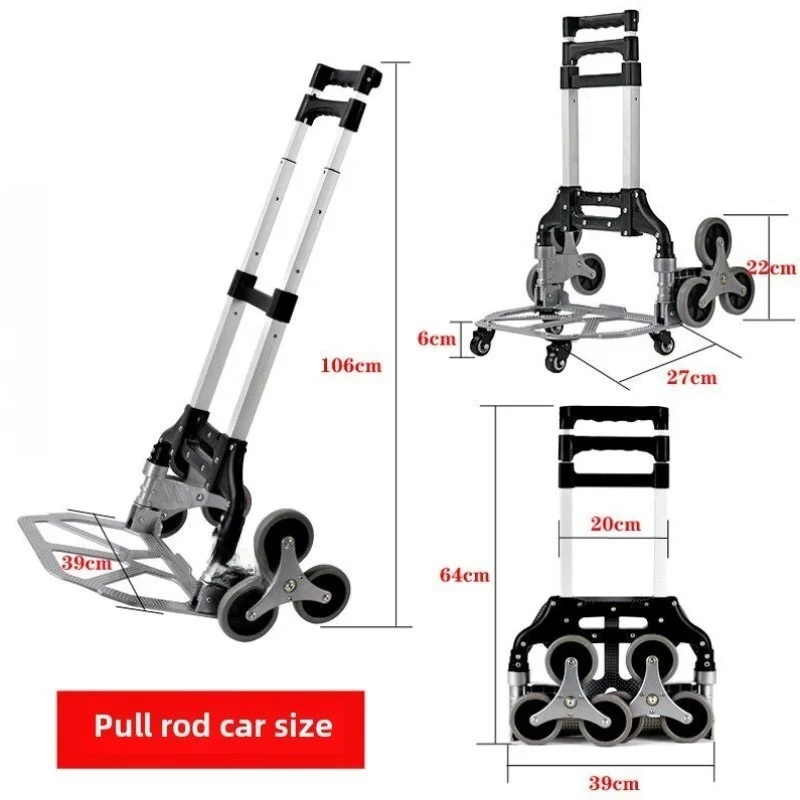 portable-folding-hand-pulled-shopping-cart-stair-climbing-utility-vehicle-retractable-handle-stainless-steel-carry-on-cart
