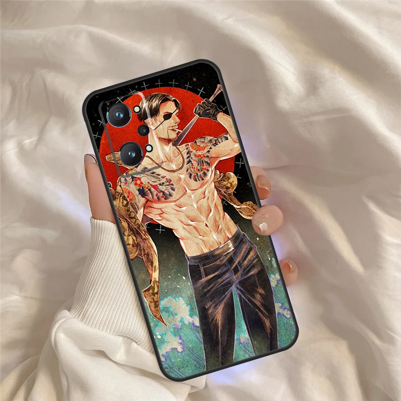 Japan Yakuza For Realme C55 C35 C33 C31 C30 C25 C21Y C15 C11 GT Neo 5 3 2 Realme 9 10 11 Pro Plus Case