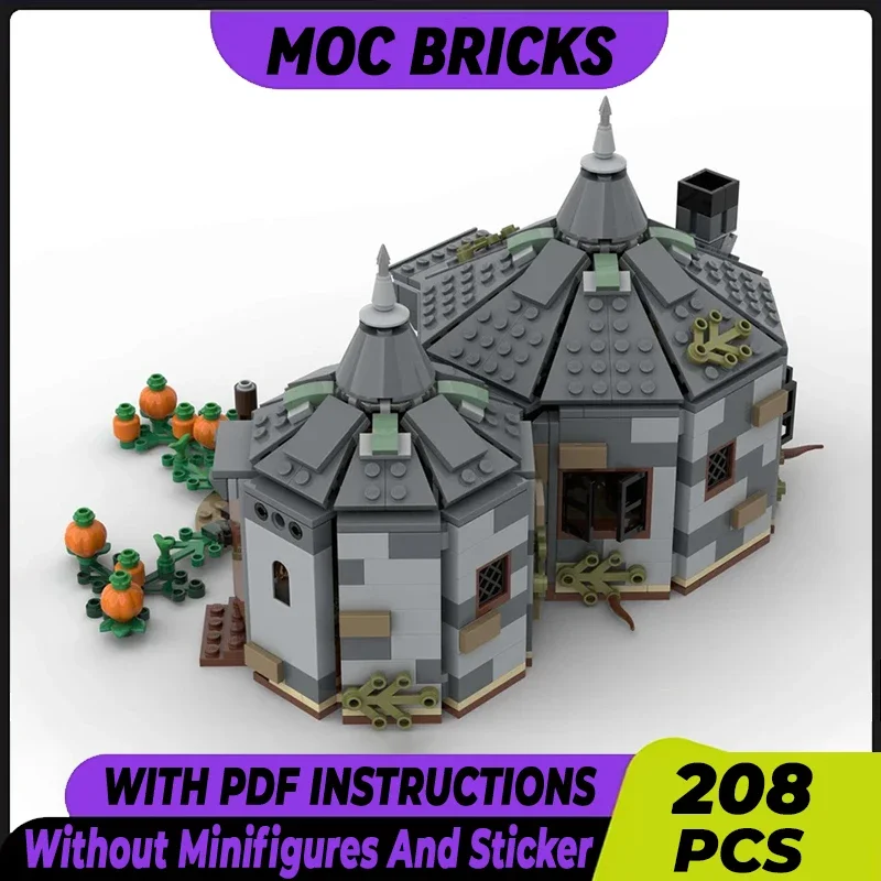 

Magical School Movies Model Moc Building Bricks Detachable Rear Wall House Technology Blocks Gift Christmas Toy DIY Set Assembly