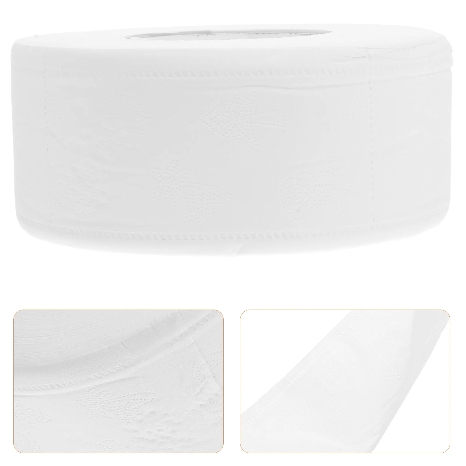 1 Roll 3-Ply Thickened Toilet Paper Soft Strong Absorbent for High Traffic Public Restrooms Hotel Restaurant School Bathroom