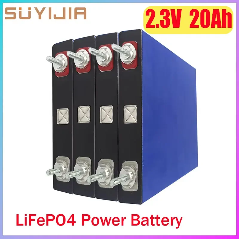 Lifepo4 2.3V 20Ah Lithium Iron Phosphate LTO Battery 20A Low Temperature Resistant Rechargeable Power Battery for Forklift Yacht