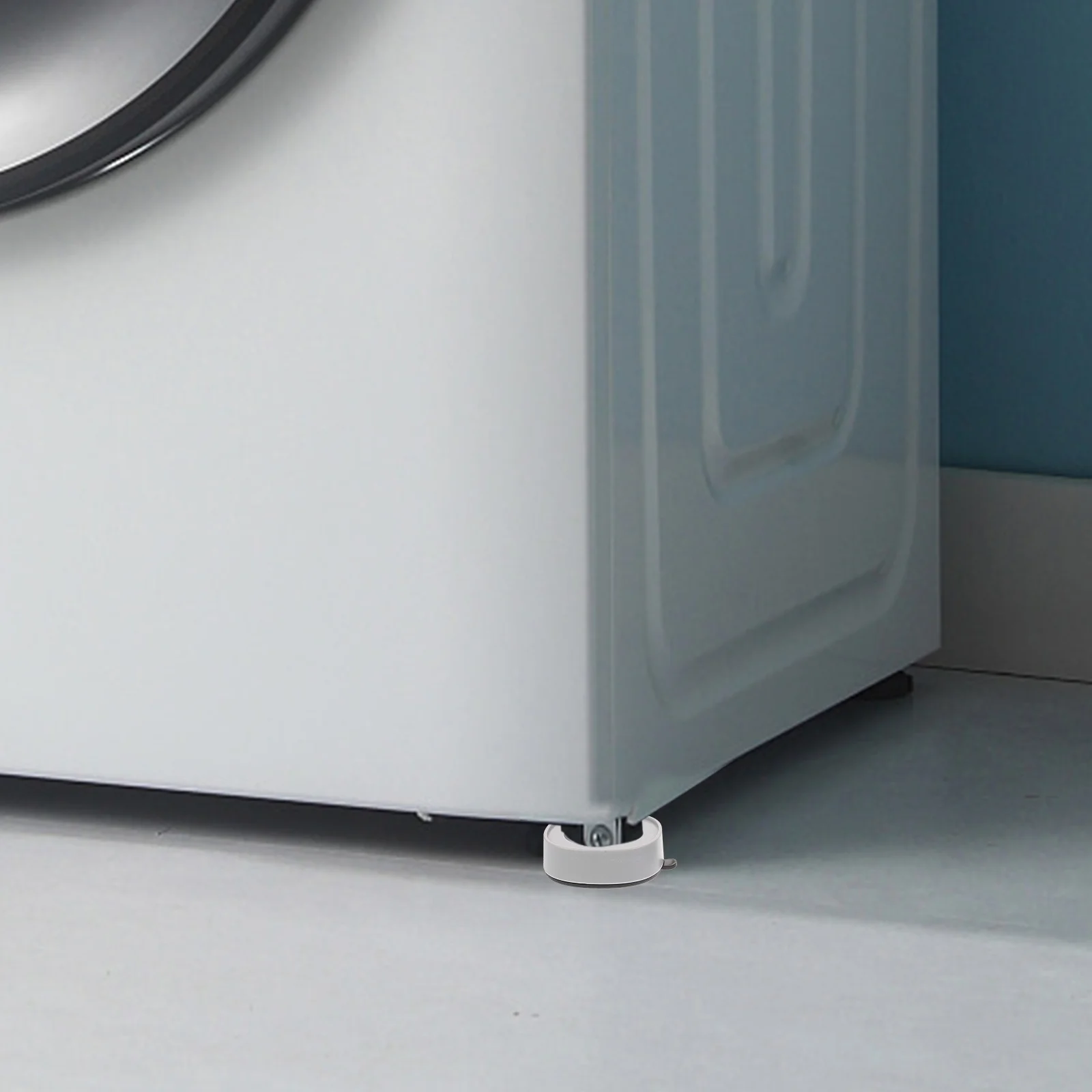 

4Pcs Anti Slip Washing Machine Feet Pads Vibration Absorbing Leveling Stand Washer Dryer Stabilizer for Appliance Furniture Legs