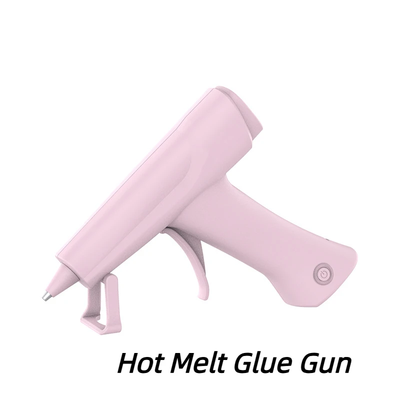 20W Mini Rechargeable Type Wireless Hot Melt Glue Gun Household Industrial Guns Hand Tools DIY Arts Home Quick Repairs Crafts