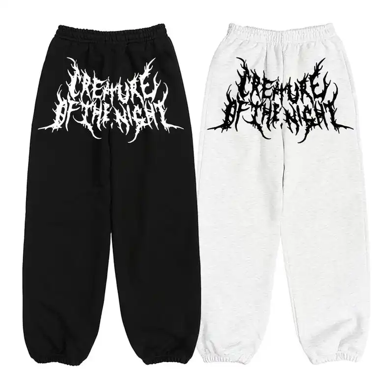 The Latest Night-walking Sportswear, Gothic Street Style Sportswear, Rock Style Sportswear, and Alternative Style Trousers