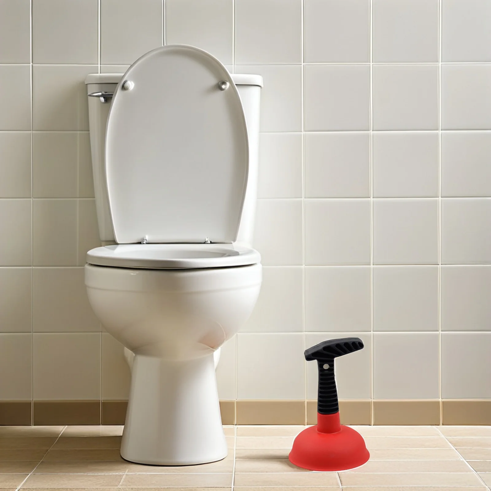 

Premium Tpr Sink Plunger Drain Unclogged Tool Household Kitchen Bathroom Sewer Cleaning Dredging Tool Closestool Cleaner