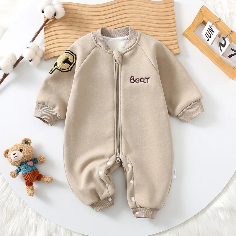 Ircomll Spring & Winter Baby Clothes Infant Bodysuits & One-Pieces Boys Girls Pajamas Toddler Bodysuit Jumpsuit Newborn Onesies