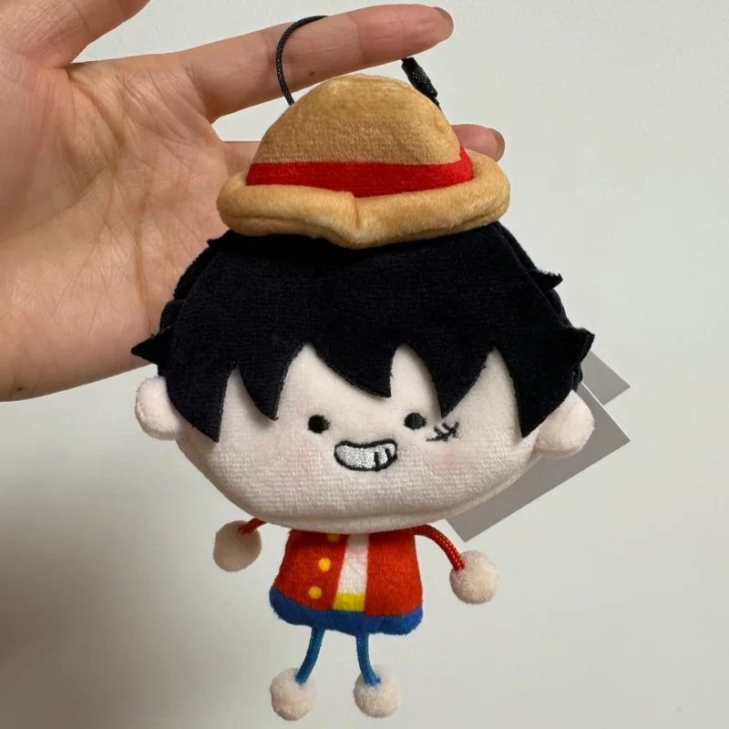 Bilibili公式商品 ワンピース ミニコインパース スティックフィギュアシリーズ ルフィ ゾロ サンジ ナミ エース サボ ぬいぐるみポーチ アニメファン向け