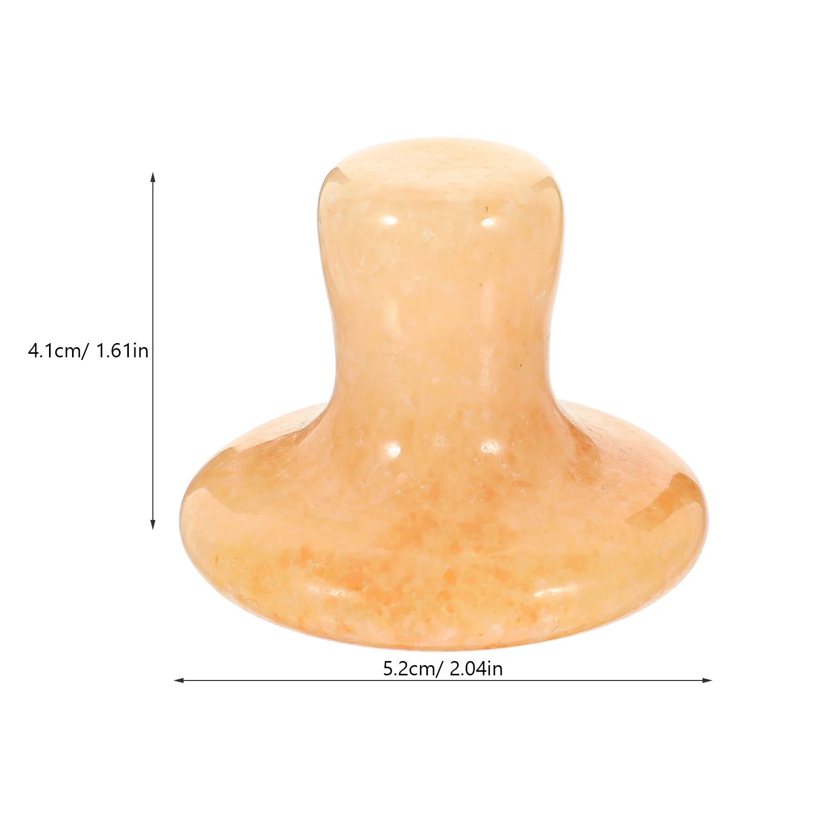 Face Guasha Massager Jade Beauty Stone Mushroom Shaped Roller for Face Neck Eye Fatigue Relief Durable Comfortable