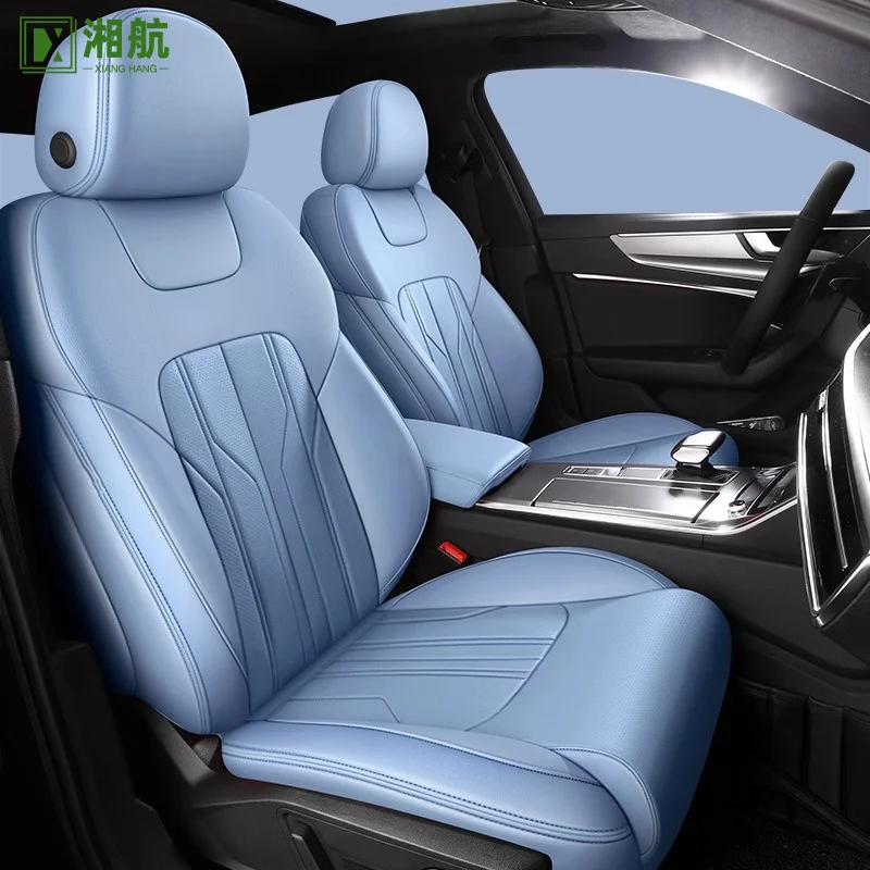 

Suitable forTengshi N9 Car Seat Cover Genuine Leather Full Surround Dirt- Wear-Resistant All-Season Universal Cushion C