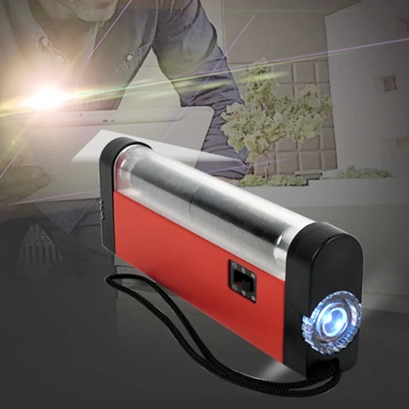 【AD-998】UV Counterfeit Bill Detector 4WT5 Light Tube Quick Recognition Portable UV Money Checker for USD RMB JPY KRW EUR GBP