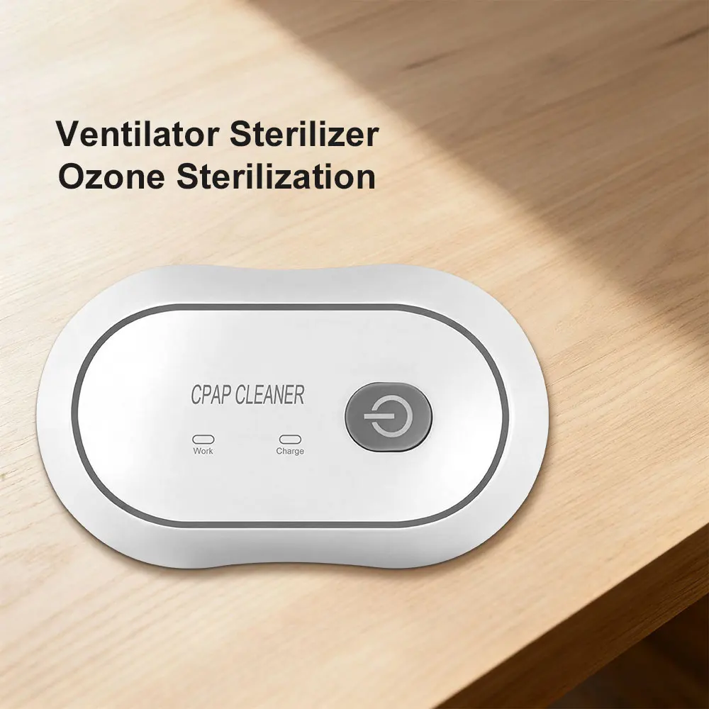 CPAP Cleaner Ozone Generator 20min Automatic Shutoff for CPAP BPAP Mask and Tubing Universal Compatible with all CPAP Ventilator