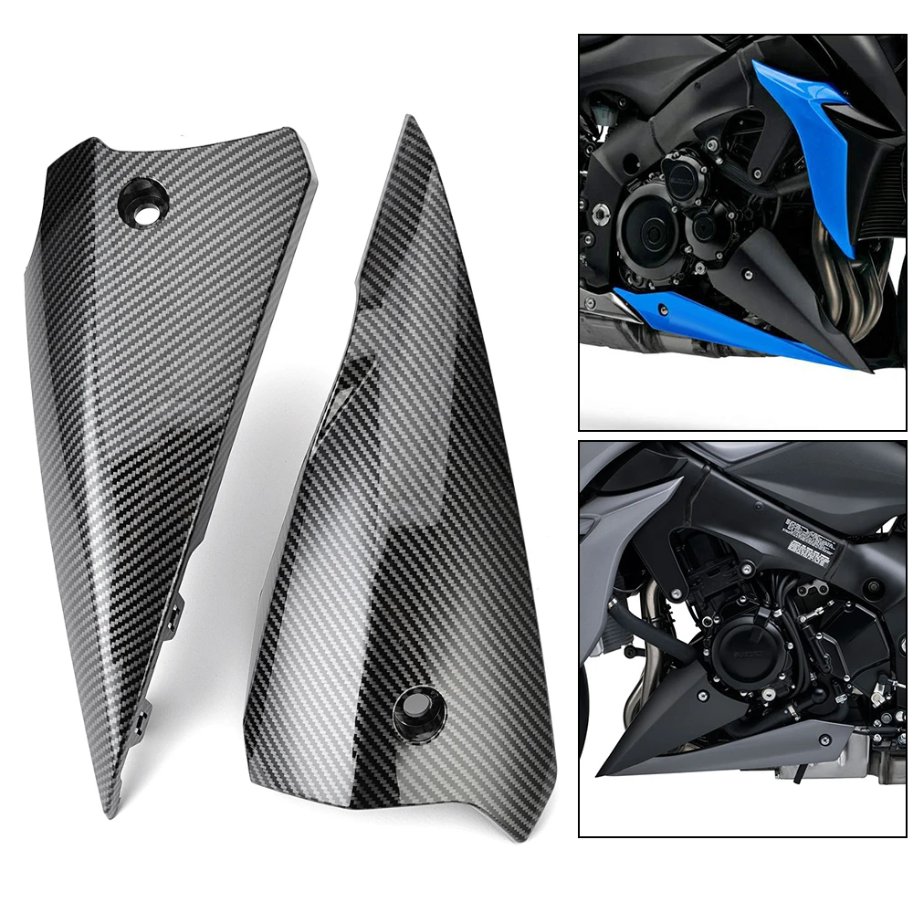 

For Suzkuki GSX-S1000 2015-2020 Bottom Exhaust Side Guard GSXS1000 guard Fairing GSX S1000 Lower Cover Panel Carbon Fiber