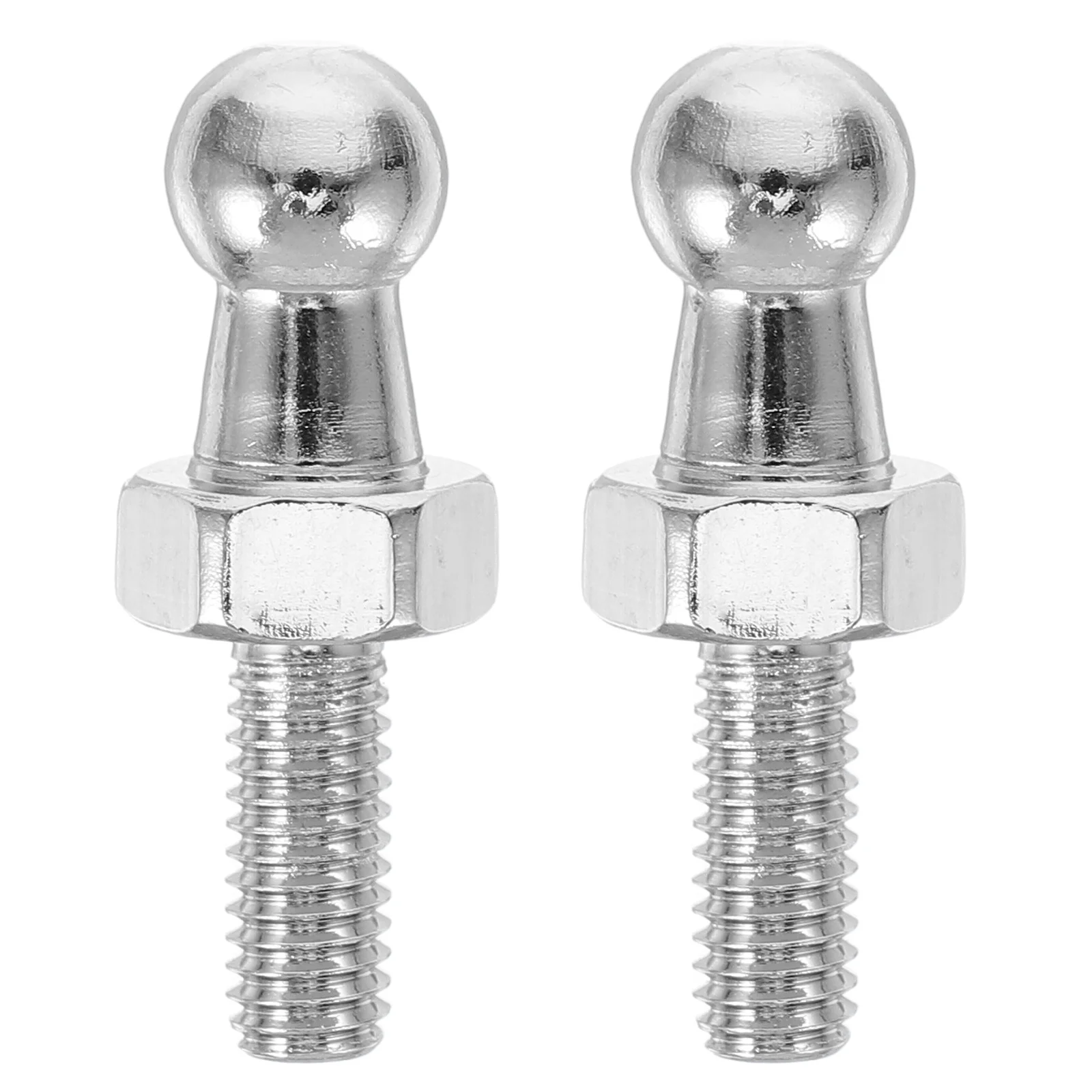 

2pcs Gas Spring Mounting Brackets 10Mm Ball Stud Bolts Precision Adapter For Car Lift System Replacement Durable Repairing