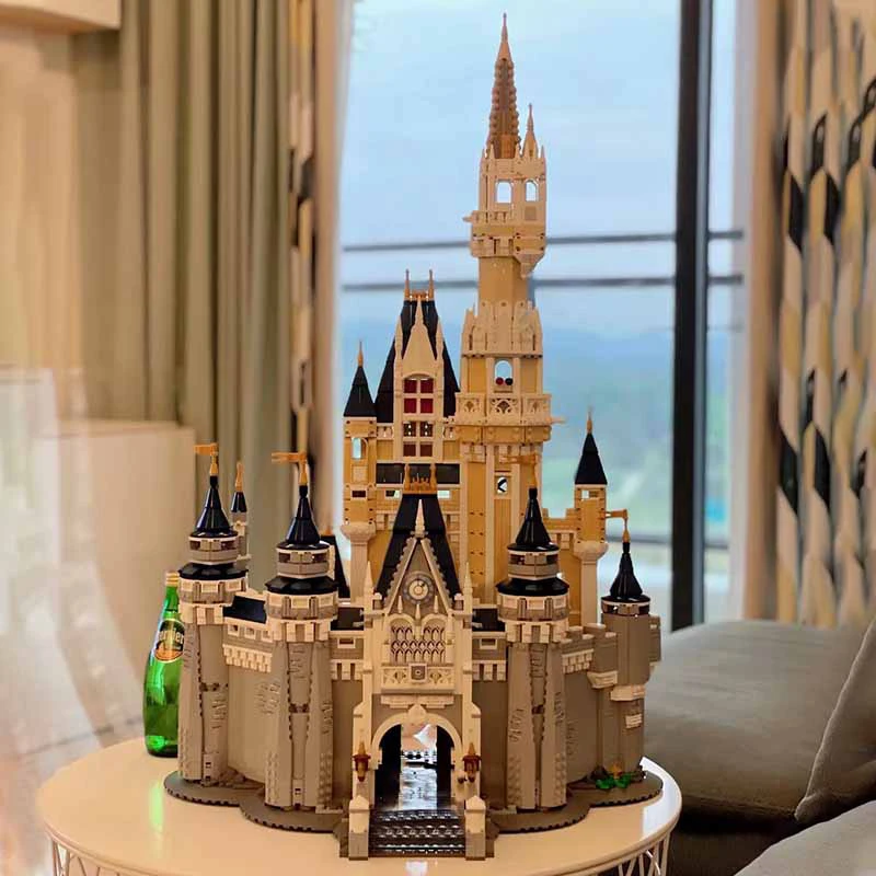 NEW 4080PCS Compatible 71040 Princess Castle Modular Building Blocks Bricks Educational Toys For Kids Christmas Birthday Gifts