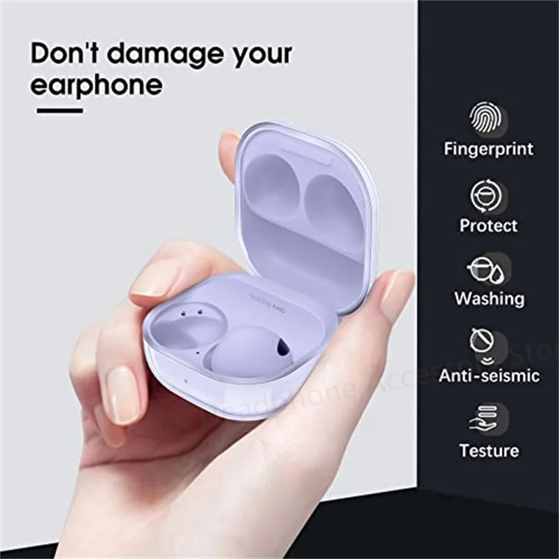 ใหม่สำหรับ Samsung Galaxy buds FE เคสซิลิโคนใสนุ่มสำหรับ Samsung buds ฝาครอบ Pro2 BUZZ 2pro Live FE funda capa