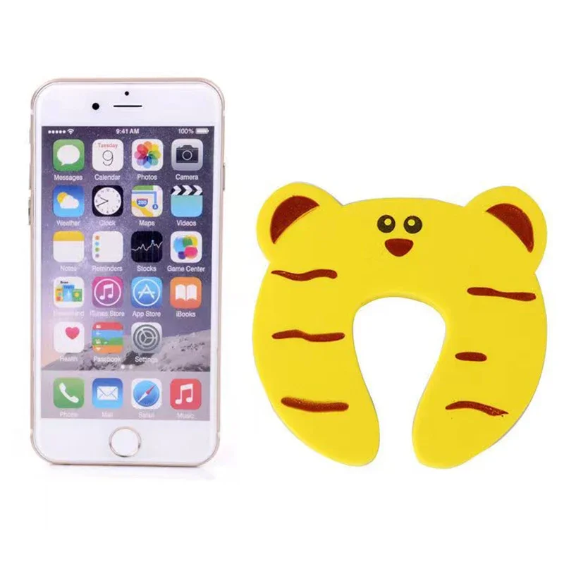 سلامة الطفل لحديثي الولادة الأثاث حماية بطاقة الباب سدادة الأمن لطيف الحيوان رعاية الطفل قفل إصبع حامي قفل للدرج