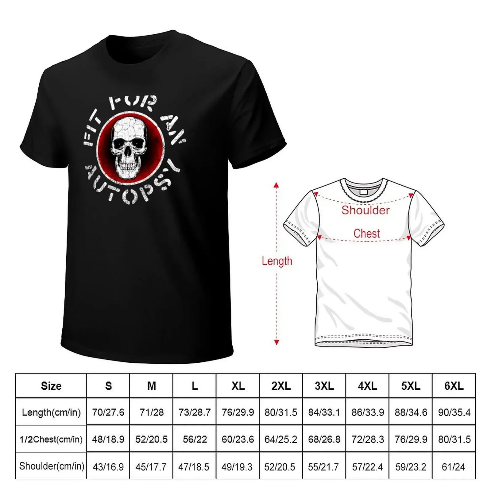 Fit for an Autopsy T-shirt customs design your own customs t shirt for men