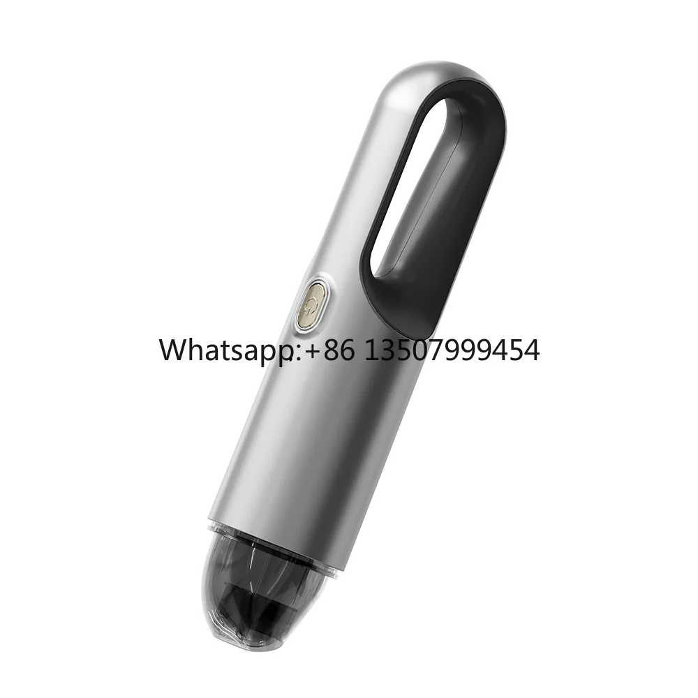 

Portable Mini Vacuum Cleaner Lightweight ABS Handheld with Strong Suction Cordless Wireless Design for Home Car Battery Powered