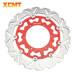 320MM Oversize Front Wavy Floating Brake Disc Rotor For 1998-2020 2005 2006 2007 2008 YZF PMZ RMZ PMX KXF CR CRF SX XC EXC XCW