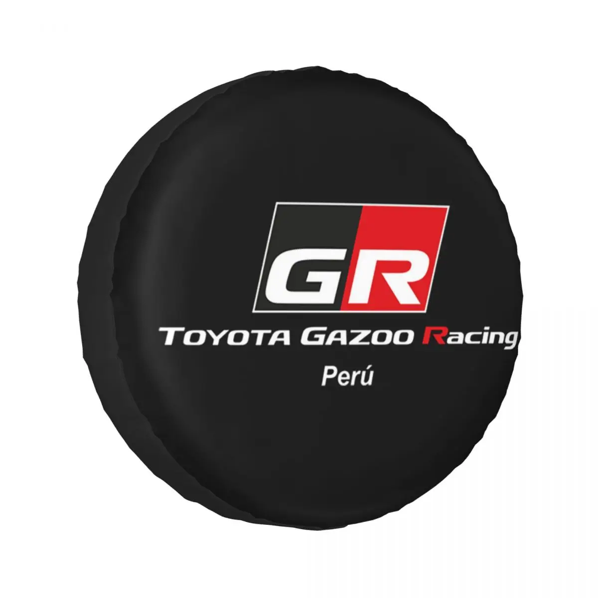 

Чехол на запасное колесо с логотипом GR Gazoo Racing GR Sport для автомобиля 4x4, защитные чехлы для колес 14 дюймов, 15 дюймов, 16 дюймов, 17 дюймов