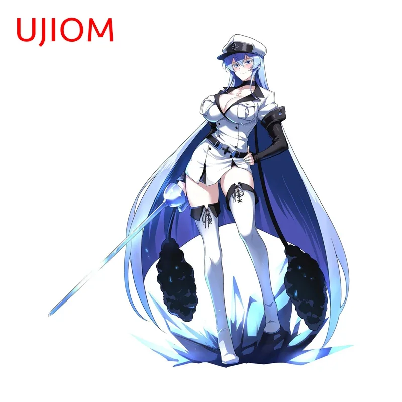 UJIOM Esdeath Cool Standing Posture Wall Sticker Personality Attractive Hot Selling Bookshelf Decal Trendy DIY Decor Accessories