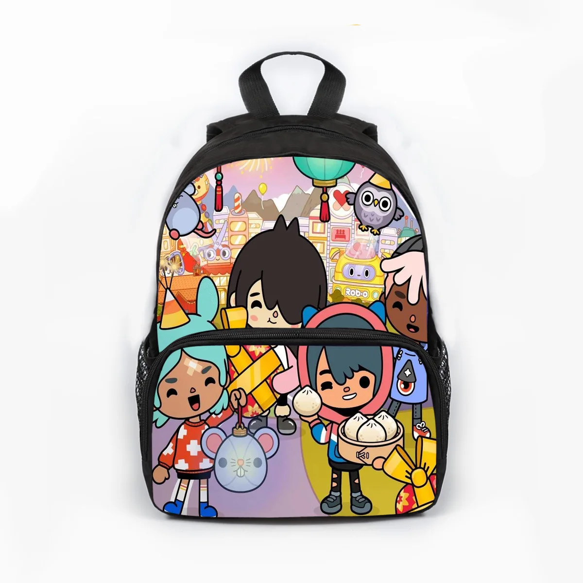 kids Toca Boca Life World Backpack Toca Boca School Bags Girls Boys Rucksack Anime Bag Mochila 3D Print Toca Life World Knapsack