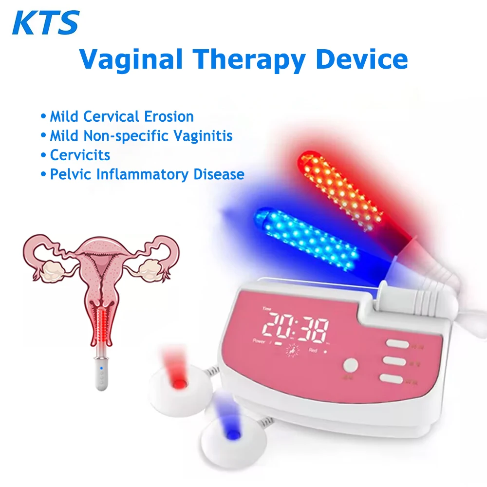 KTS Viginal Tightening Products Red Light Therapy Device for Vaginitis Gynecological Diseases Female Rejuvenation Sex Wand