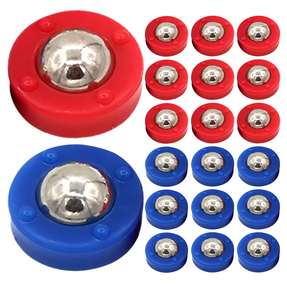 

20pcs Shuffleboard Roller Parts Game Steel Beads Replacement Tabletop Components Mini Curling Board Accessories Gaming