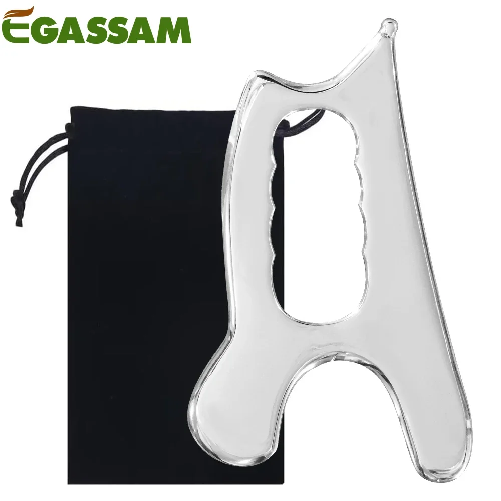 

Muscle Scraper Tool for IASTM Therapy - Stainless Steel Gua Sha Tool for Myofascial Release and Deep Tissue Massage Tool