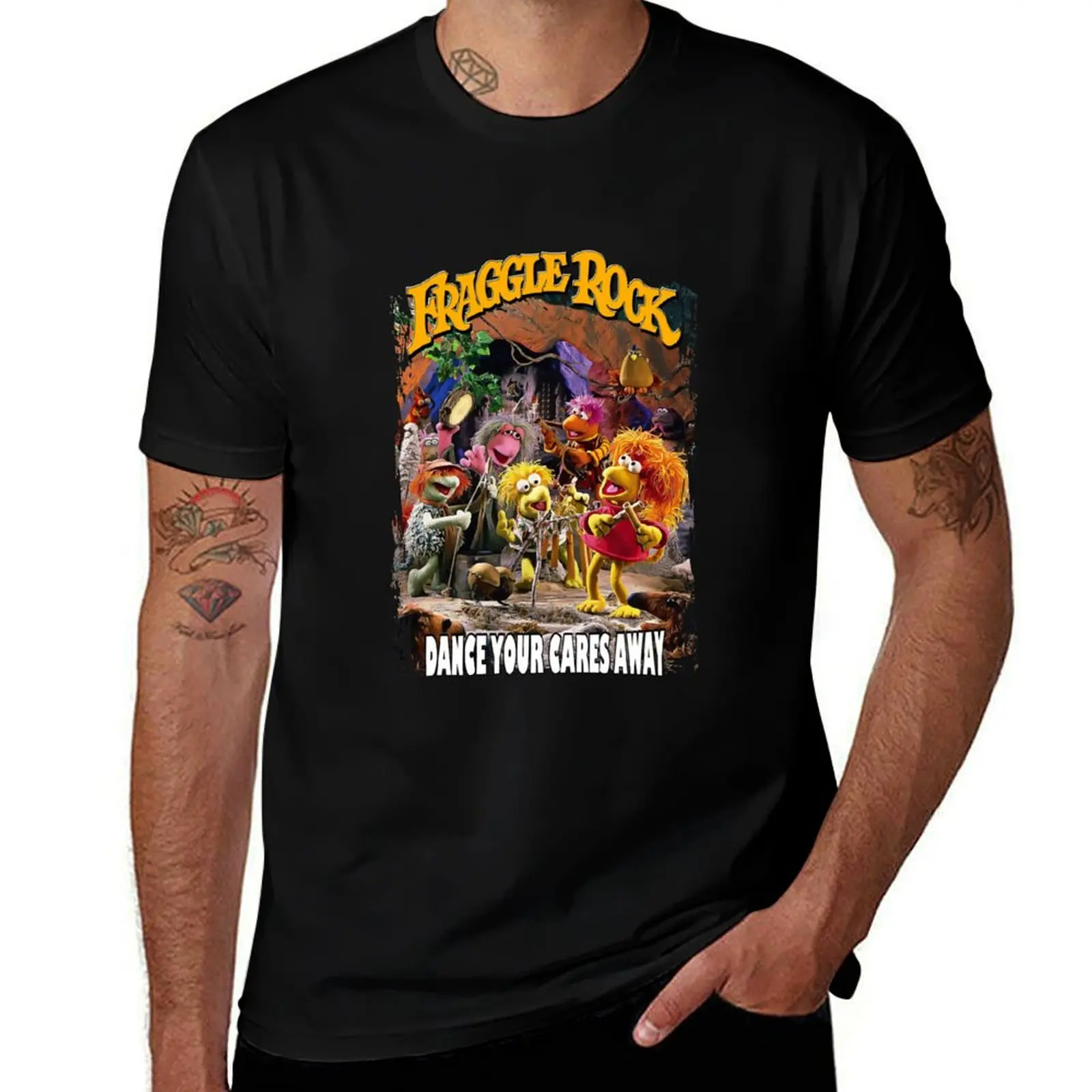 

Graphic Funny Fraggle Rock Men Women T-Shirt Basic Daily Outfit Short Sleeve Tee