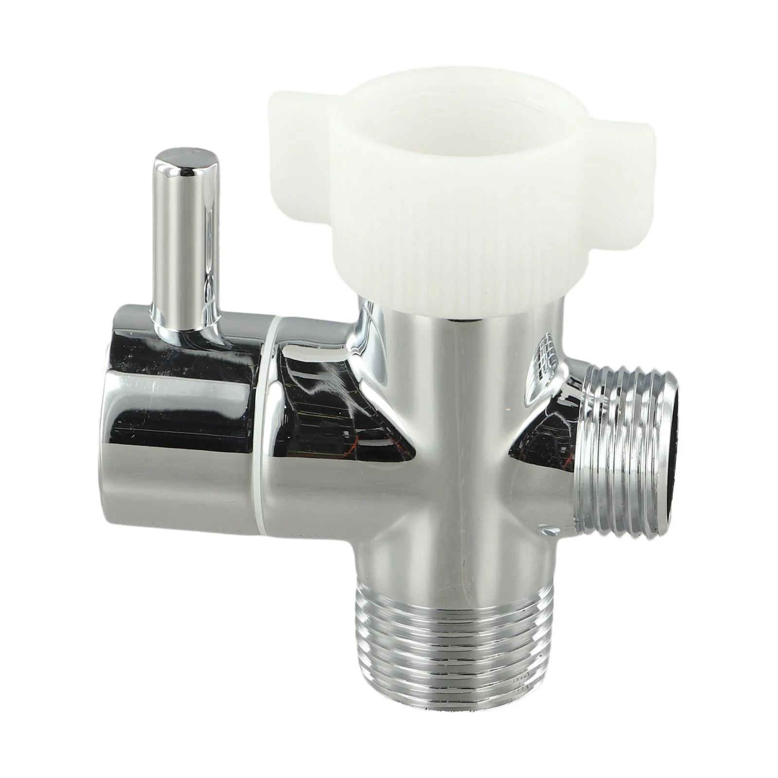 For Toilet For Bidet Toilet Tee Connector Bidet T Adapter Toilet Bidet Installation Water Flow Shut-off Compatible With Hoses